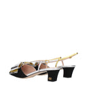 Valentino Garavani Women's Sandals Fabric Black/Multicolor