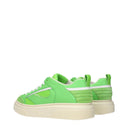 Salvatore Ferragamo Cassina Men's Sneakers Green/Lime Leather