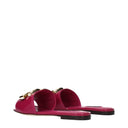 Dolce&Gabbana Women's Slides And Clogs Fuchsia Patent