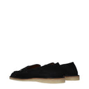 Dolce&Gabbana Men's Loafers Black Suede