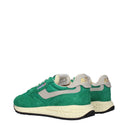 Autry Sneakers Reelwind Men's Fabric Green/Grey