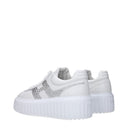 Hogan Sneakers H Strepen Damess Wit leer