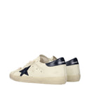 Golden Goose Superstar Men's Sneakers Beige/Night Blue Leather