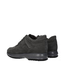Hogan Interactive Men's Sneakers Suede Gray/Taupe