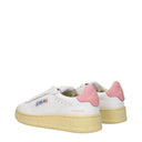 Autry Sneakers Dallas Low Women's Leather White/Pink