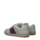 Gucci Hombres Zapatillas de Tela Gris