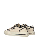 Jimmy Choo Fenix Men's Sneakers Fabric Beige/Ecru