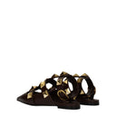 Valentino Garavani Women's Sandals Brown/Chocolate Leather