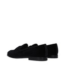 Dolce&Gabbana Mocassini Uomo Velluto Nero