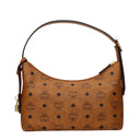 Mcm Women's Shoulder Bag Fabric Brown/Cognac