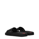 Love Moschino Flip Flops And Clogs Women Rubber Black
