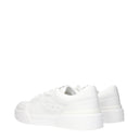 Dolce&Gabbana Men's Sneakers White Leather