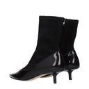 Jacquemus Damens Stiefeletten aus schwarzem Wildleder