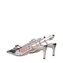Roger Vivier Femmes Sandales Paillettes Argentées