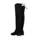 Zamszowe czarne buty damskie Stuart Weitzman