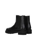 Buty damskie Stuart Weitzman Frankie, skórzane, czarne