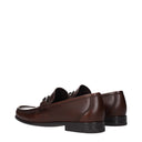 Salvatore Ferragamo Grandioso Men's Loafers Brown Leather