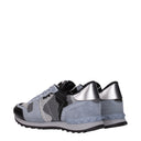 Valentino Garavani Men's Sneakers Gray/Calcite Fabric