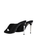 Dolce&Gabbana Keira Women's Sandals Black Satin