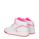 Saint Laurent Sl80 Sneakers Men's Leather White/Fluorescent Pink