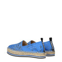 Kenzo Espadrilles Men Fabric Blue/Royal Blue