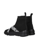 Love Moschino Women's Fabric Sneakers Black/Black