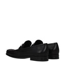 Salvatore Ferragamo Chris Men's Moccasins Black Leather
