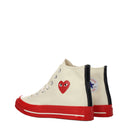Comme Des Garçons Sneakers Converse Men's Fabric Beige/Red