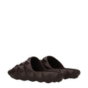 Valentino Garavani Roman Stud Slides And Clogs Men's Rubber Brown/Dark Chocolate