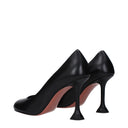 Amina Muaddi Iris Décolleté Women's Leather Black