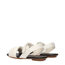 Hogan Damens Sandalen Beige/Joghurtleder