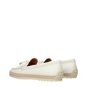 Tod's Women's Moccasins Beige Leather