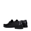 Céline Triomphe Hommes Mocassins Cuir Noir/Argent
