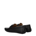 Tod's City Gommino Moccasins Men's Leather Black
