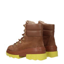 Stuart Weitzman Noho Hiker Boots Women Suede Brown/Cappuccino