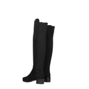 Czarne zamszowe buty damskie Stuart Weitzman Reserve