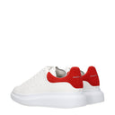 Alexander Mc Queen Oversize Sneakers Men's Leather White/Red