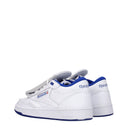 Reebok Club C Men's Leather Sneakers White/Electric Blue