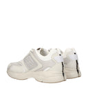 Fendi Sneakers Faster Men's Fabric Beige/Ice