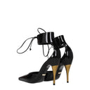Gucci Women's Patent Leather Black Sandals