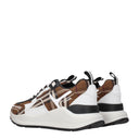 Burberry Men's Sneakers Fabric Brown/Birch