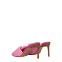 Jacquemus Women's Sandals Pink Leather