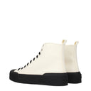 Jil Sander Men's Sneakers Fabric Beige/Black
