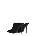 Saint Laurent Ascot Sandals Women Satin Black