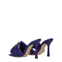 Bottega Veneta Women's Sandals Purple Leather