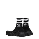 Balenciaga Sneakers Adidas Speed Women's Fabric Black/White