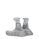 Balenciaga Sneakers Adidas Speed Women's Fabric Gray/White