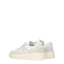 Buty Hogan H630 Memory Foam Damskie Skórzane Białe/Beżowe