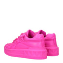 Valentino Garavani One Stud Sneakers Men Fuchsia Leather