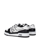Fendi Sneakers Match Men's Leather White/Black